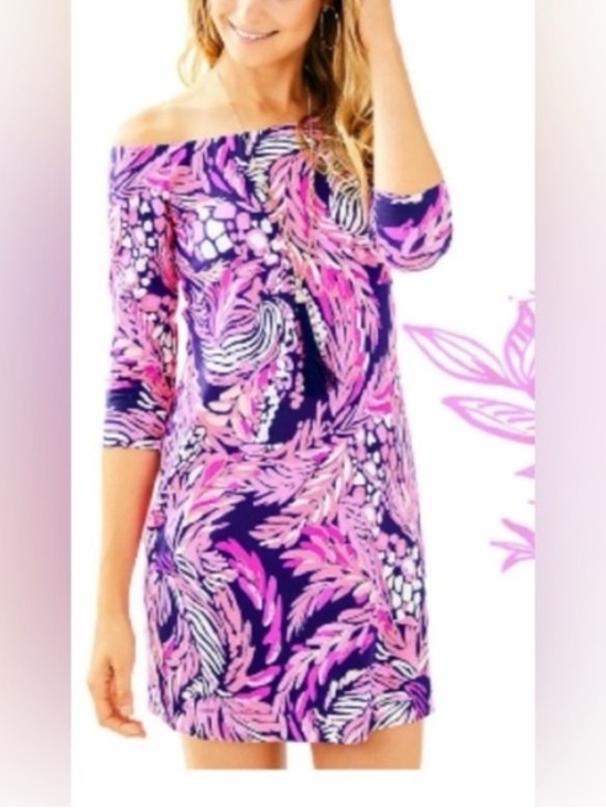 Lilly Pulitzer Dresses & Skirts - Lilly Pulitzer Off-Shoulder Dress